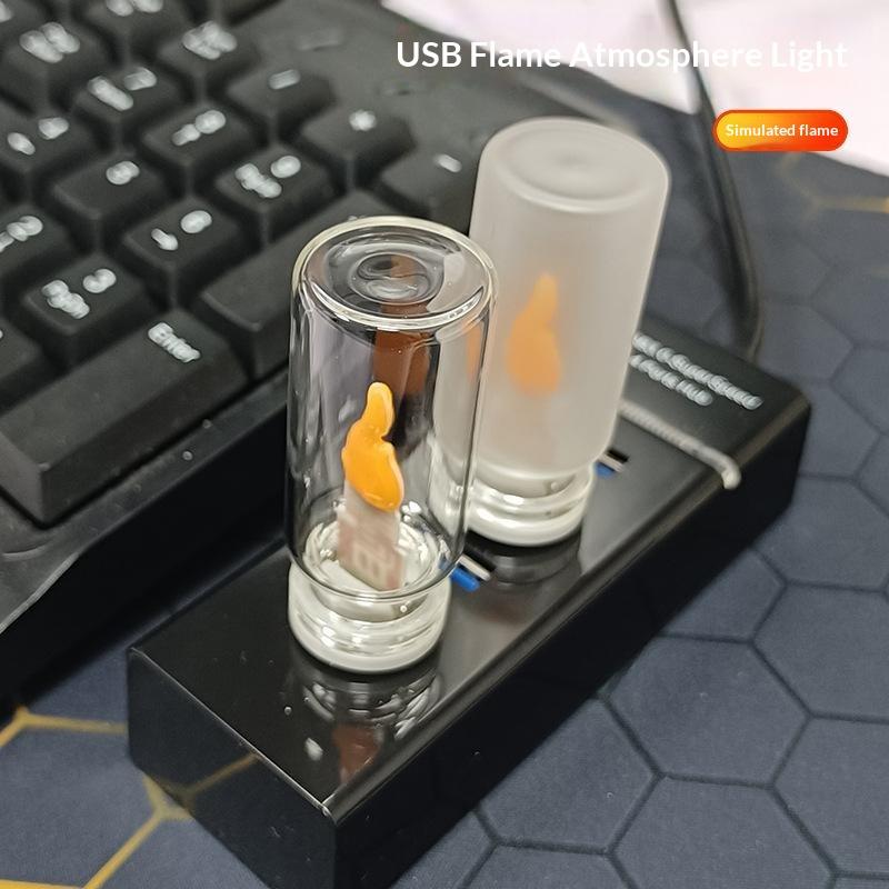 USB-LED-Kerzen-Nachtlicht mit  – Candle Making Glass Bewertung und Preis