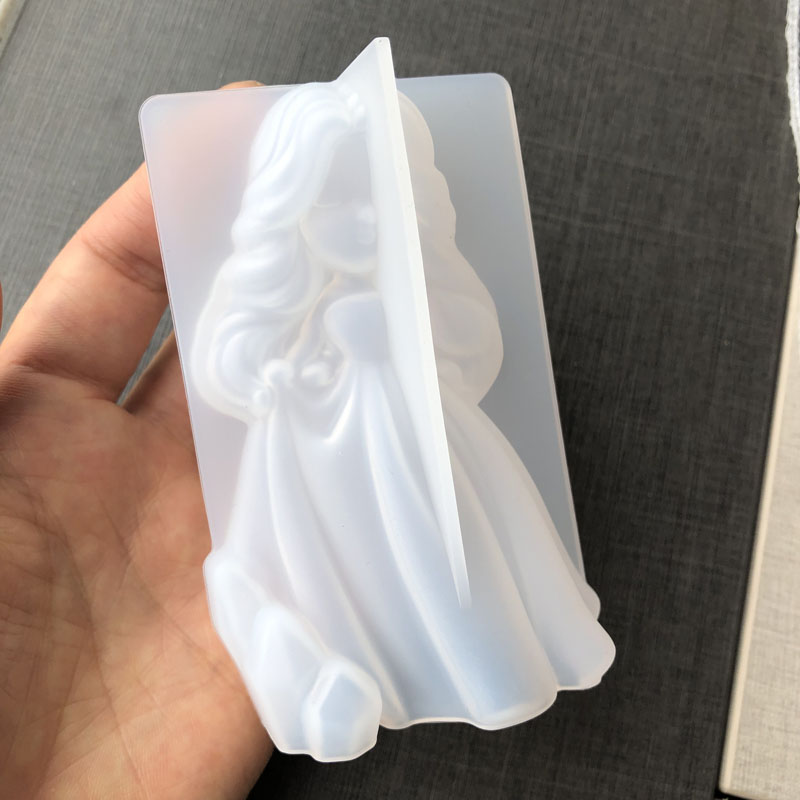 3D süße Prinzessin Silikon Ker – Candle Making Products Bewertung und Preis