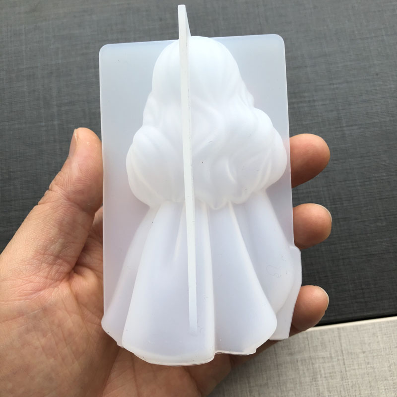3D süße Prinzessin Silikon Ker – Candle Making Products Bewertung und Preis