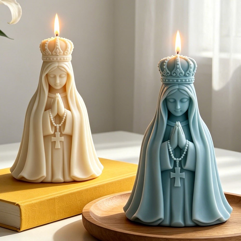 3D-Kronenform mit Jungfrau Mar – Candle Making Jelly Bewertung und Preis