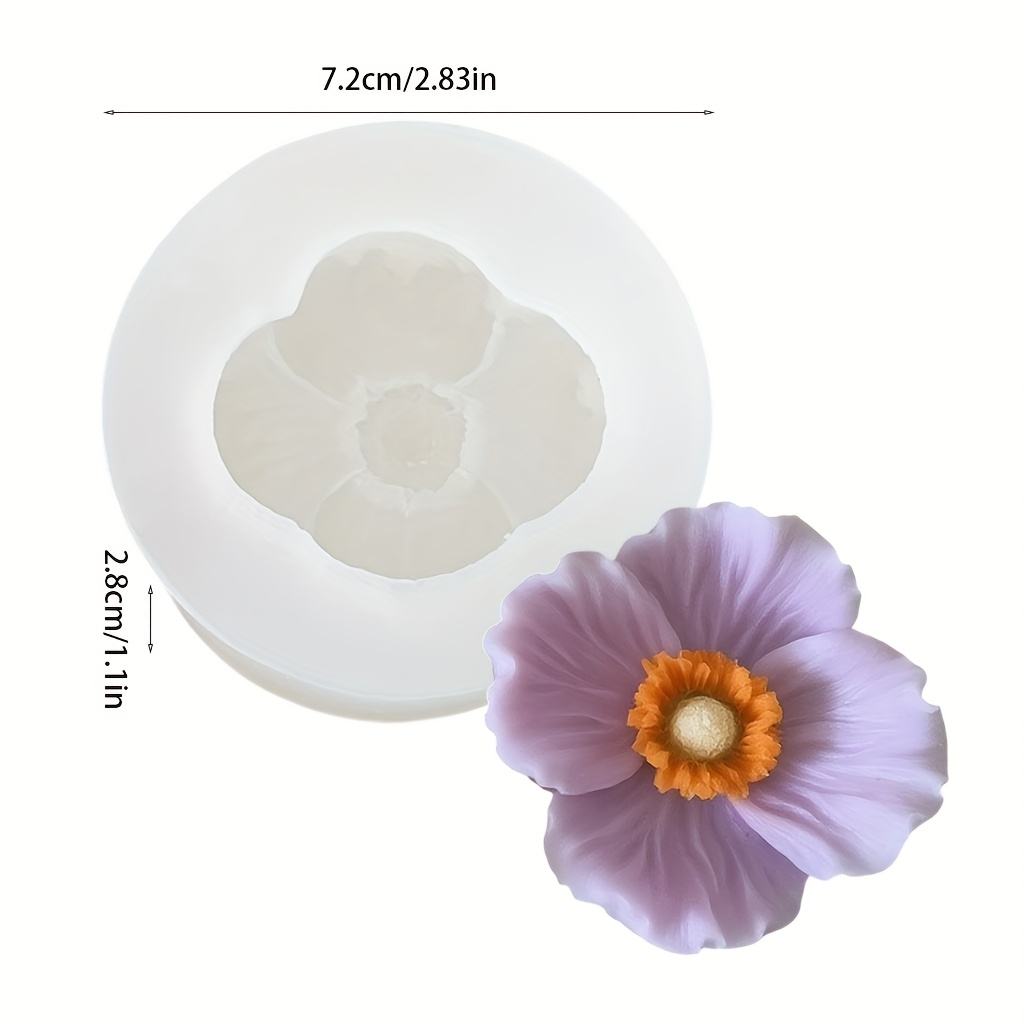 Blumen-Silikonform für Kerzen, – Candle Making Party Bewertung und Preis