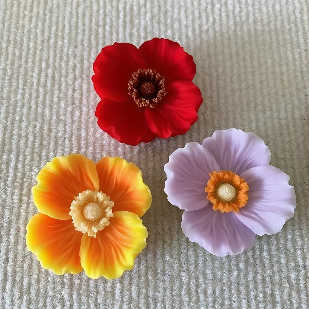 Blumen-Silikonform für Kerzen, – Candle Making Party Bewertung und Preis