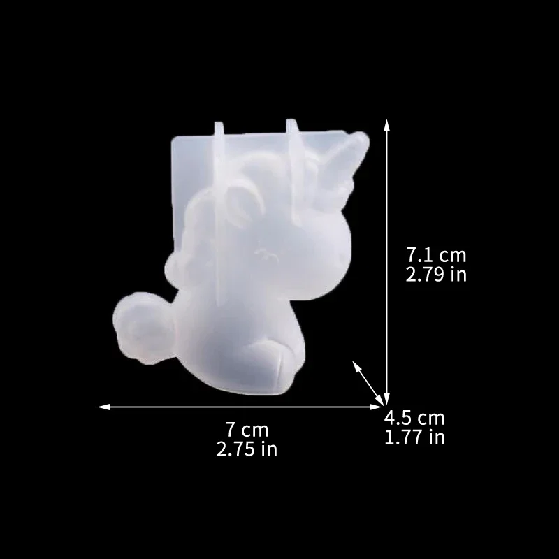3D Geometrische Silikon Einhor – Candle Making Products Bewertung und Preis