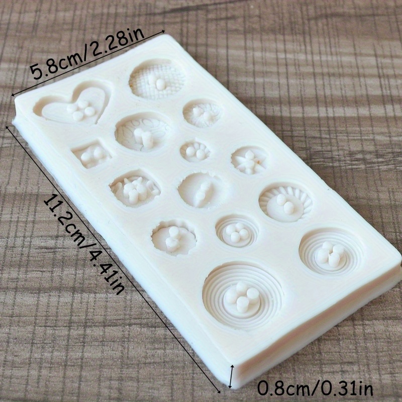 Knopfförmige Silikonform für S – Candle Making Products Bewertung und Preis