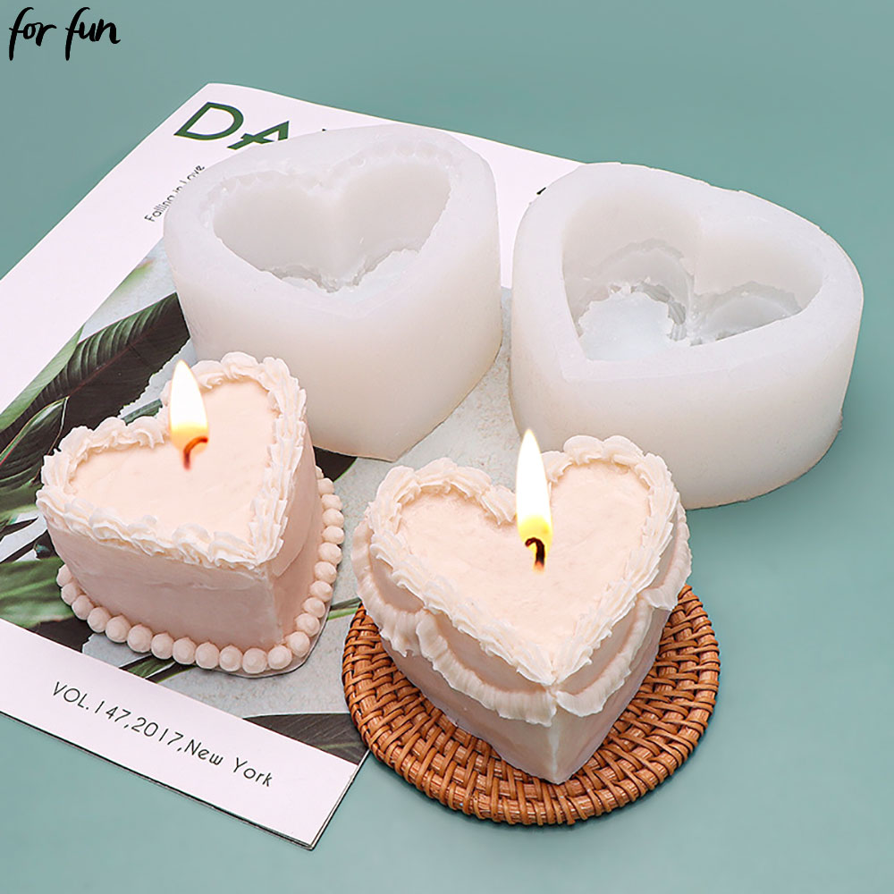 Für Spaß Herz Kuchen Geformte  – Candle Making Jelly Bewertung und Preis