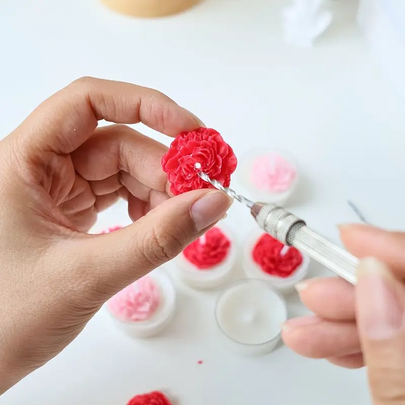 Ein Satz Lochwerkzeuge für die – Candle Making Glass Bewertung und Preis