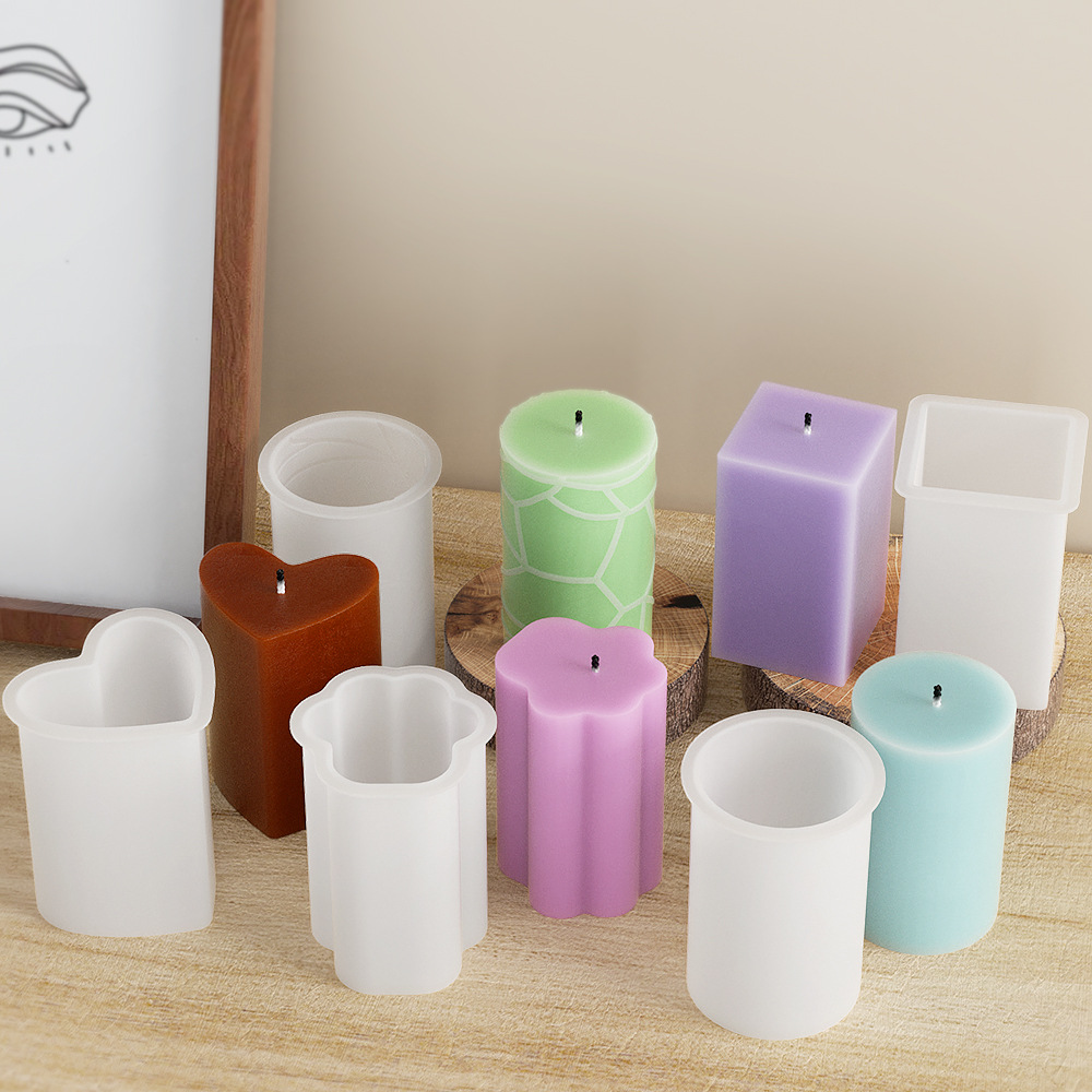 Geometrie Säule Silikonform fü – Candle Making Party Bewertung und Preis