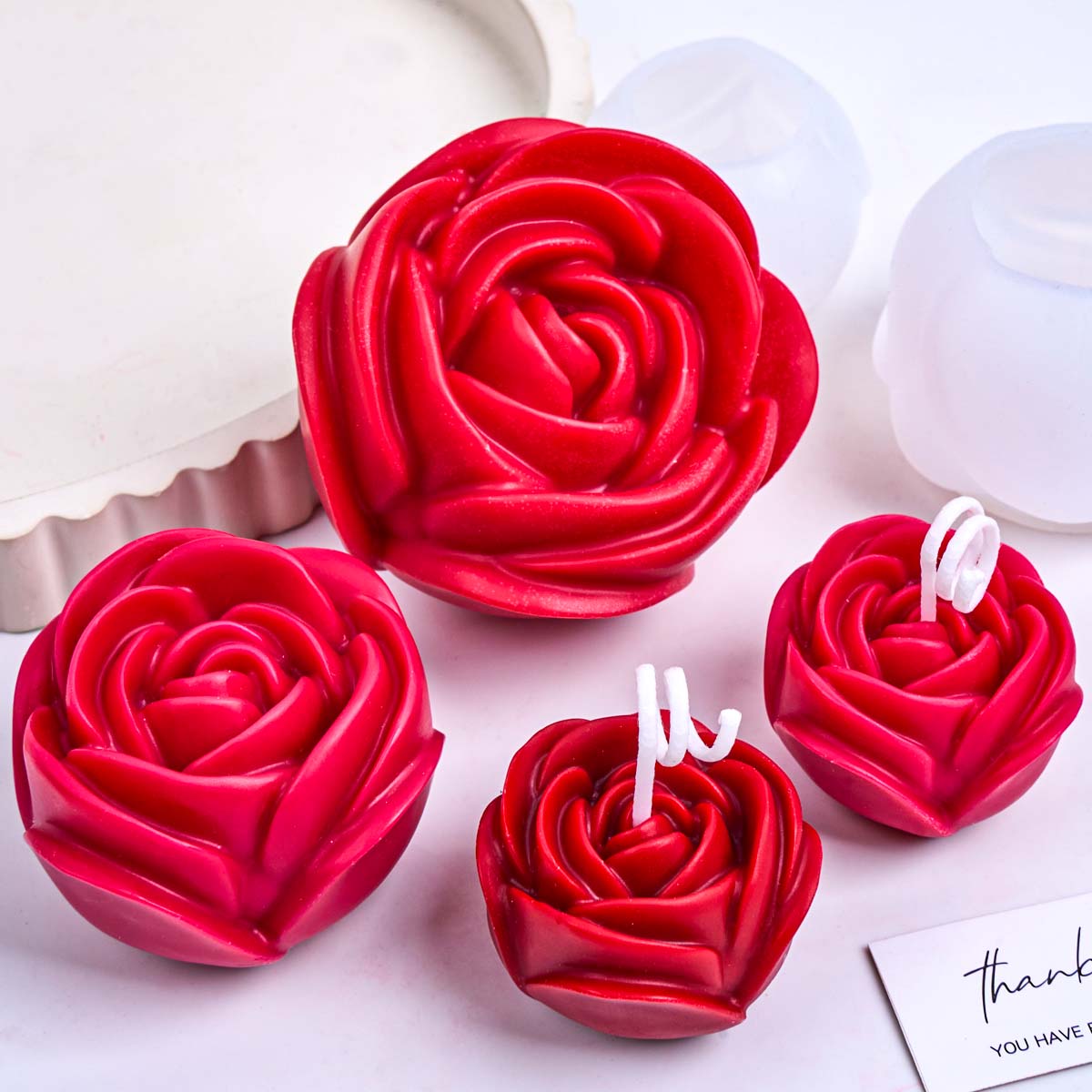 3D Blumenform Silikon Kerzenfo – Candle Making Party Bewertung und Preis