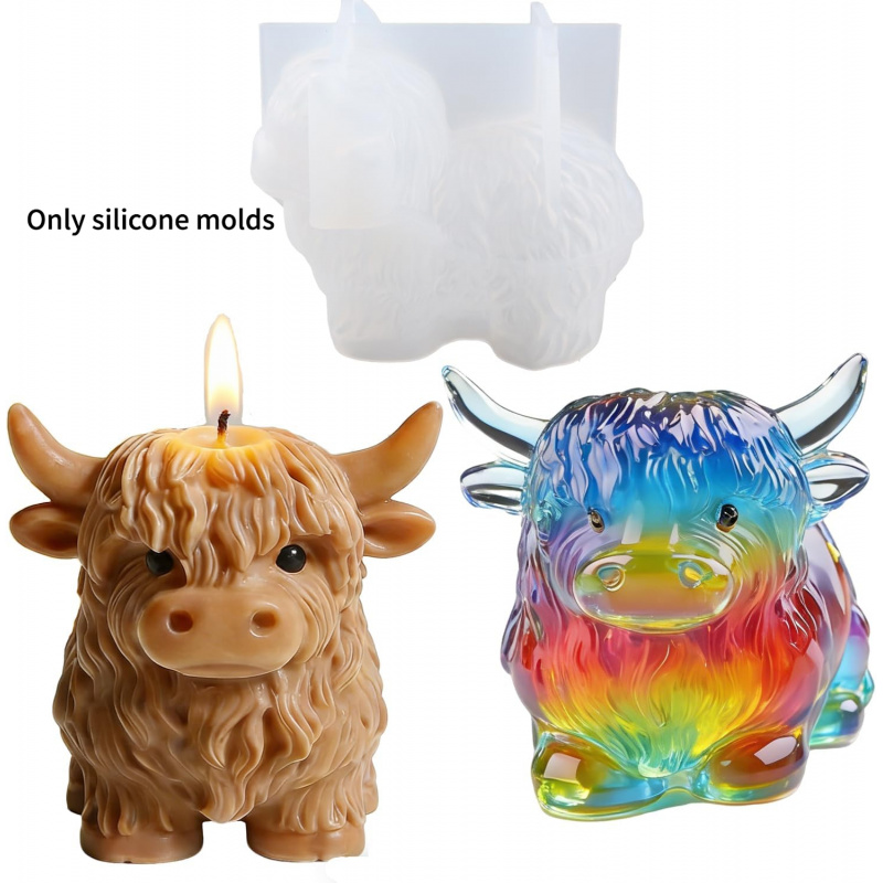 1 Stück 3D-Silikonform in Form – Candle Making Jelly Bewertung und Preis
