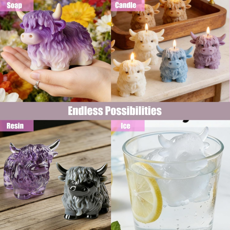 1 Stück 3D-Silikonform in Form – Candle Making Jelly Bewertung und Preis