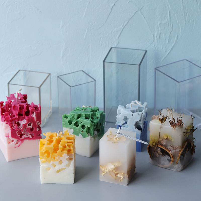 3D Quadrat Rechteck Spalte Ker – Candle Making Workshop Bewertung und Preis